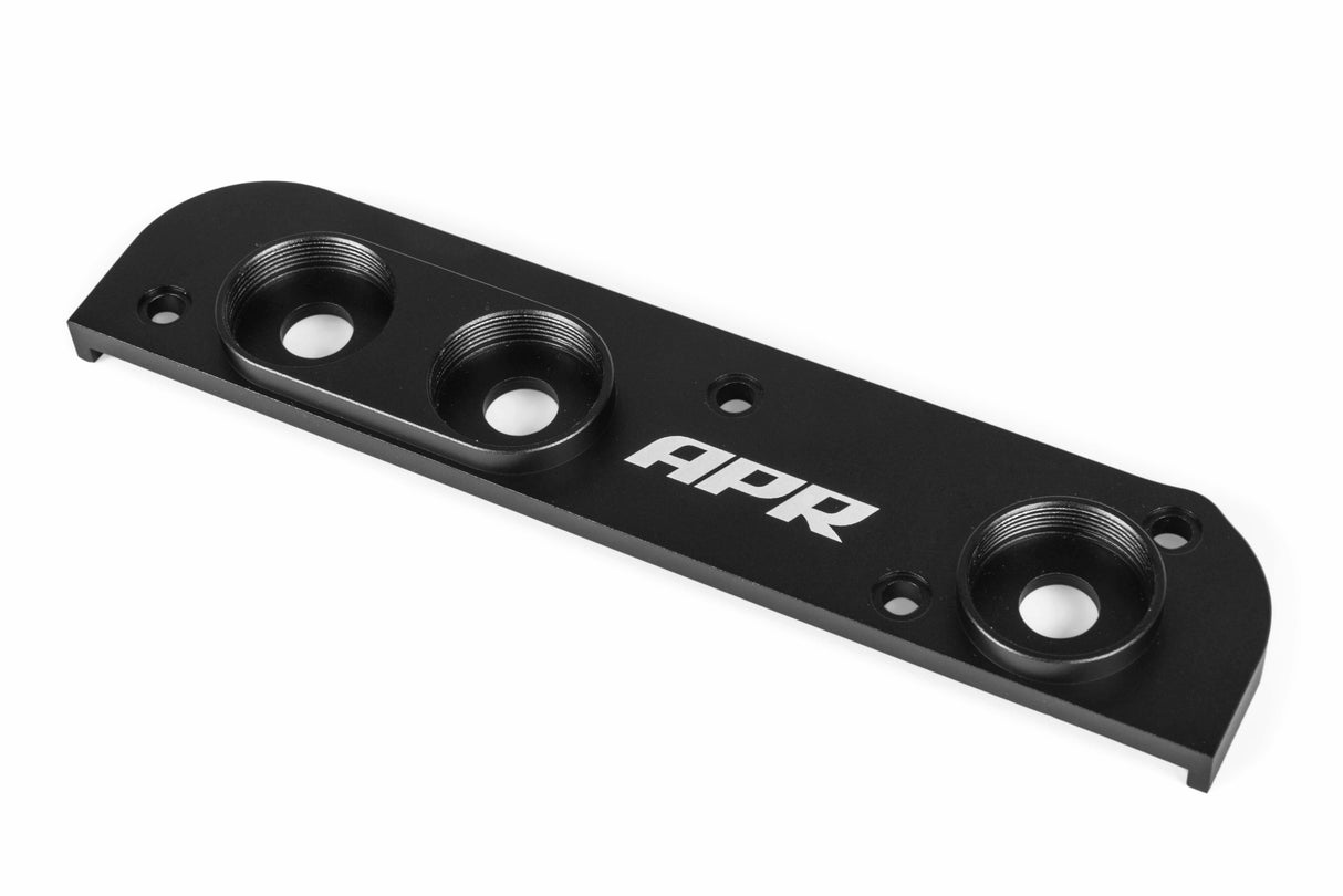 APR Catch Can - Universal (EA113 PCV Block Off Plate and Fittings Only) for Audi and VW billet aluminum black anodized