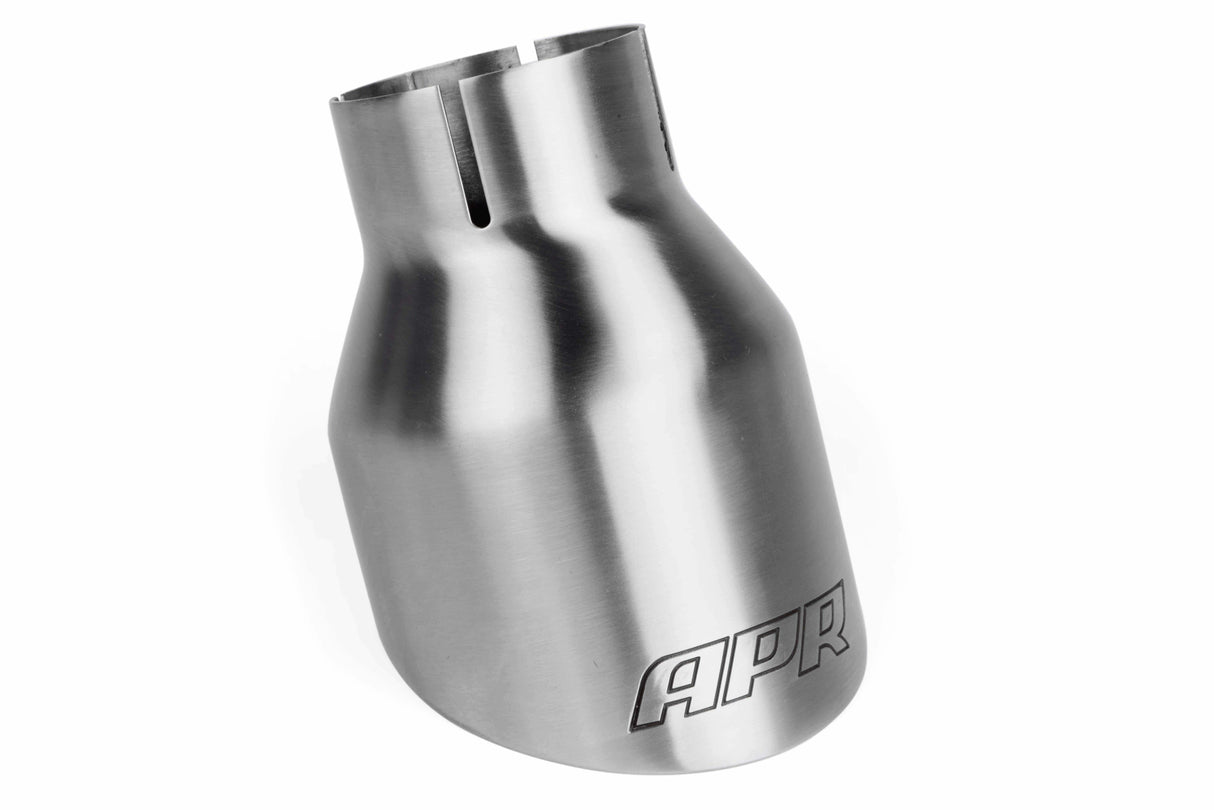 Double-Walled 4 Slash-Cut Tips (Brushed) - Set of 2 stainless steel