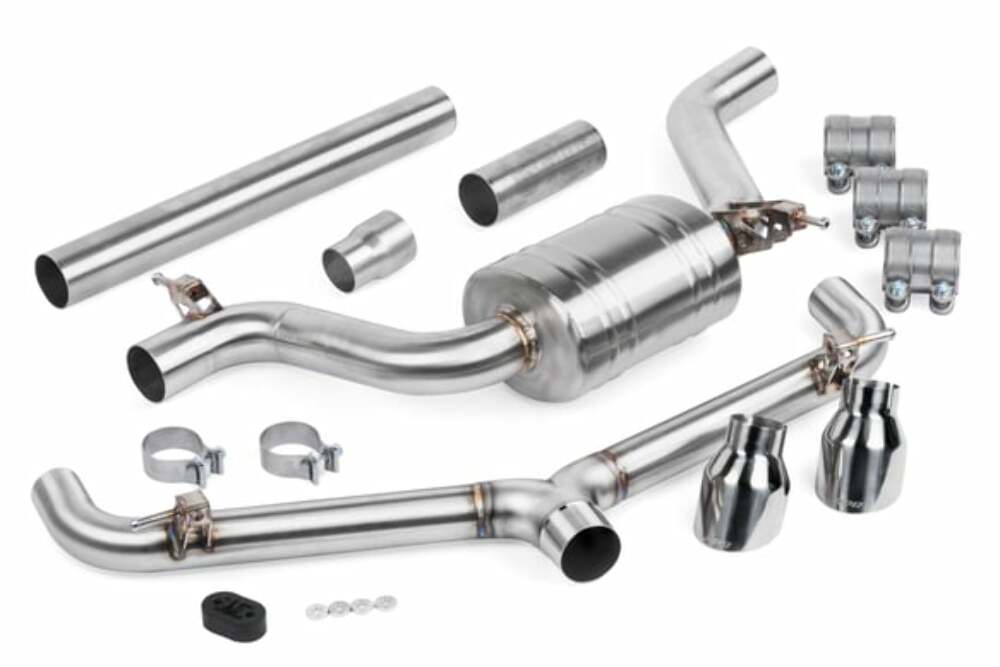 Exhaust - Catback System - MK7 GTI and VW stainless steel polished