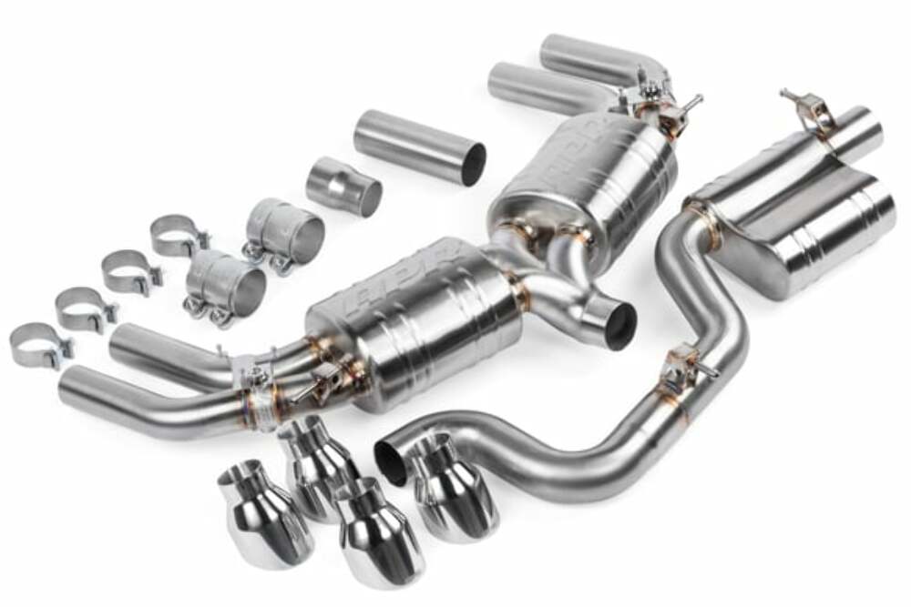 Exhaust - Catback System - S3 (8V) for Audi stainless steel polished