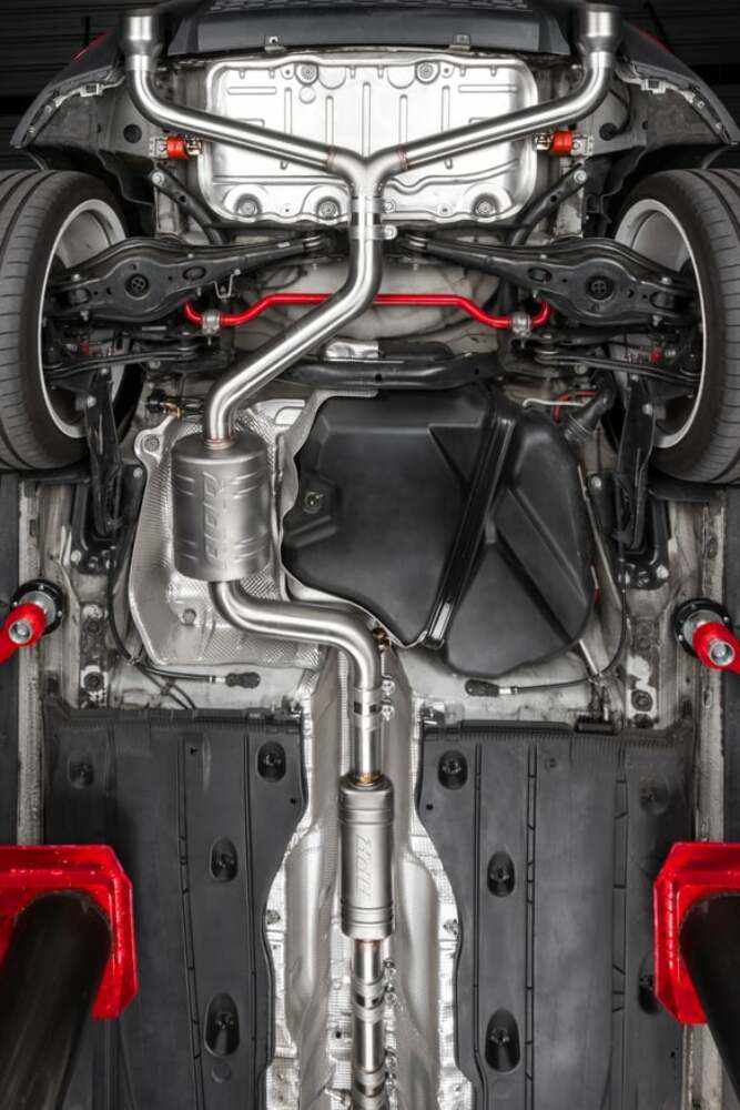 Exhaust - Front Muffler - MK7 GTI and VW stainless steel