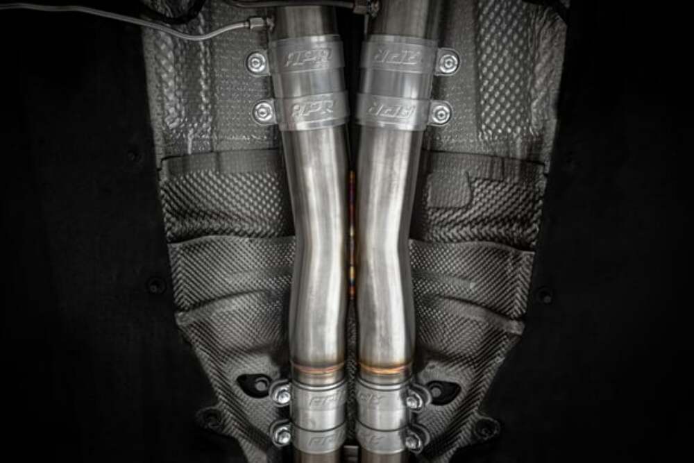 Exhaust X-Pipe - 4.0 TFSI - C7 for Audi stainless steel