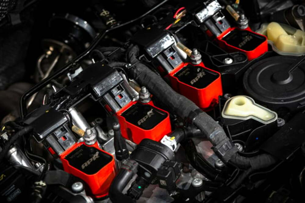 MS100192 Ignition Coils (Red) for Audi RS / Volkswagen Golf