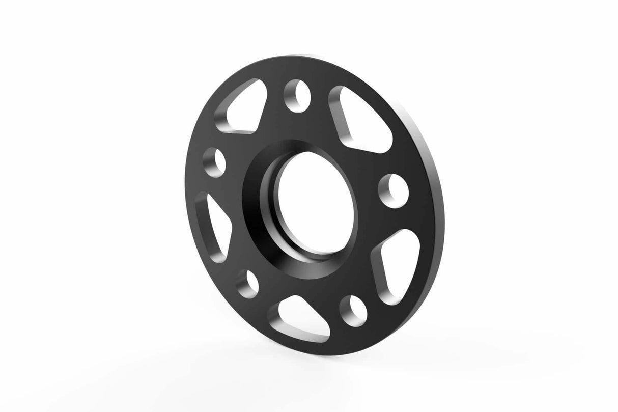 Spacers (Set of 2) - 57.1mm CB - 10mm Thick aluminum black