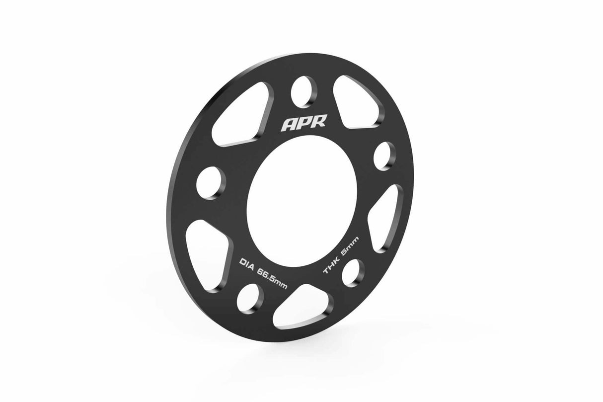 Spacers (Set of 2) - 66.5mm CB - 5mm Thick aluminum black