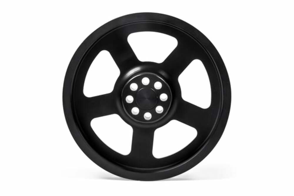 Supercharger Crank Pulley - 3.0 TFSI billet aluminum black