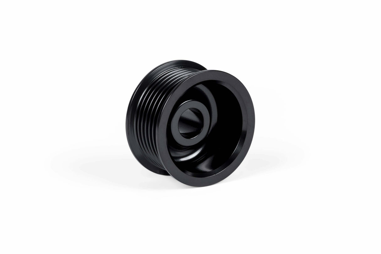 Supercharger Drive Pulley - 3.0 TFSI stainless steel black
