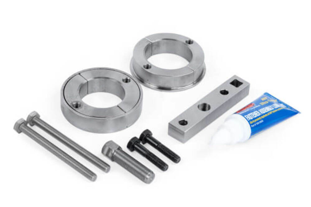 Supercharger Pulley - 3.0 TFSI Install Kit for Audi aluminum