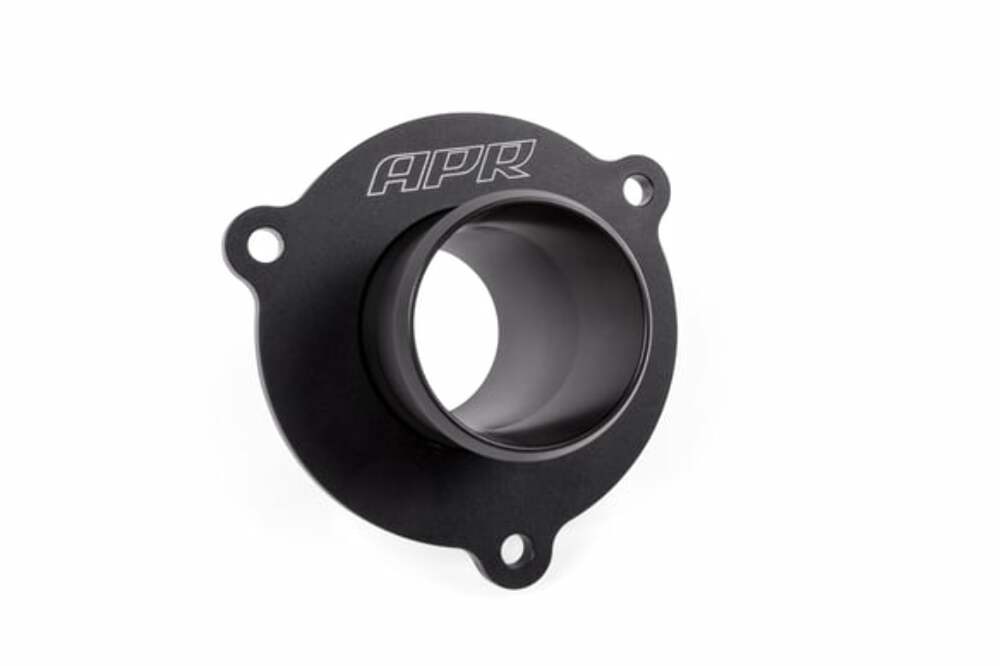 Turbo Muffler Delete for Audi and VW billet aluminum black