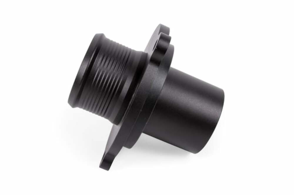 Turbo Muffler Delete for Audi and VW billet aluminum black