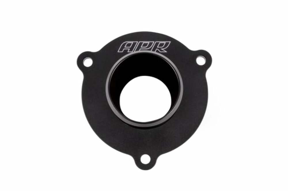 Turbo Muffler Delete for Audi and VW billet aluminum black