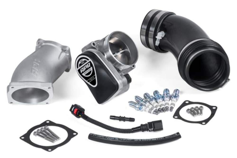 Ultracharger Throttle Body Upgrade - 3.0 TFSI - B8/B8.5 S4/S5/A4/A5 carbon fiber aluminum