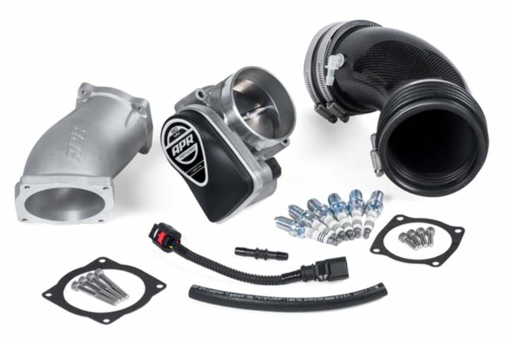 Ultracharger Throttle Body Upgrade - 3.0 TFSI - Q5/SQ5 carbon fiber aluminum