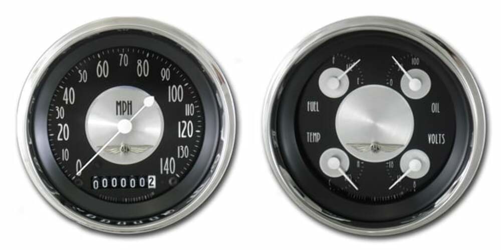 Classic Instruments analog dash gauge set