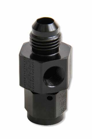Fuel Pressure Gauge Adapter - AT100200ERL AN fitting