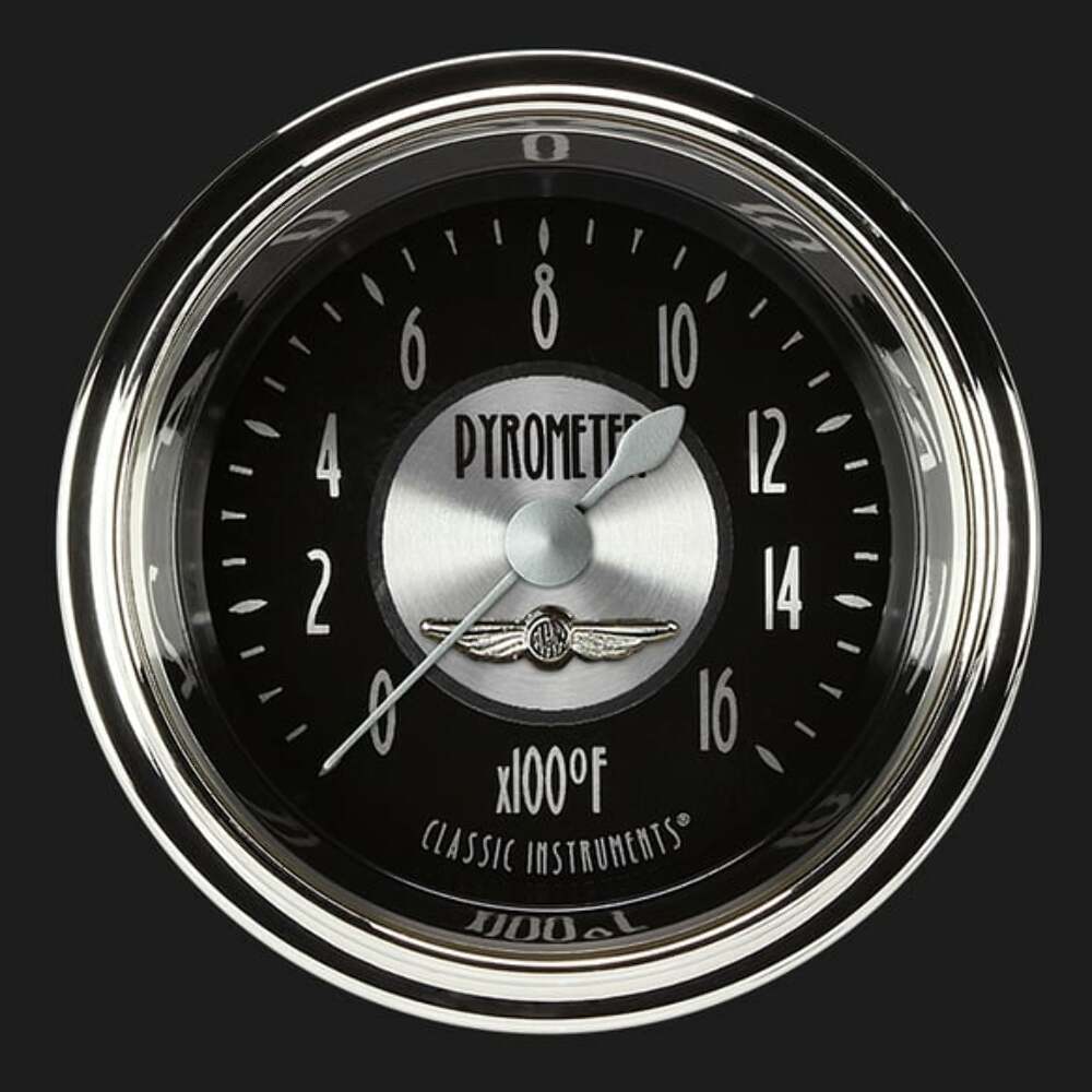 All American Tradition 2 1/8" Exhaust Gas Temp. Gauge AT198SHC