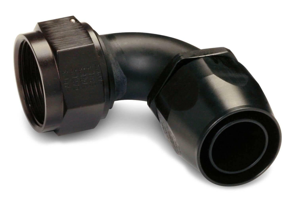 Auto-Fit Hose End - AT309124ERL AN fitting black aluminum