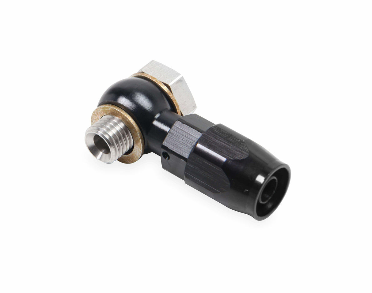 Swivel-Seal® Hose End - AT807692ERL AN fitting black aluminum