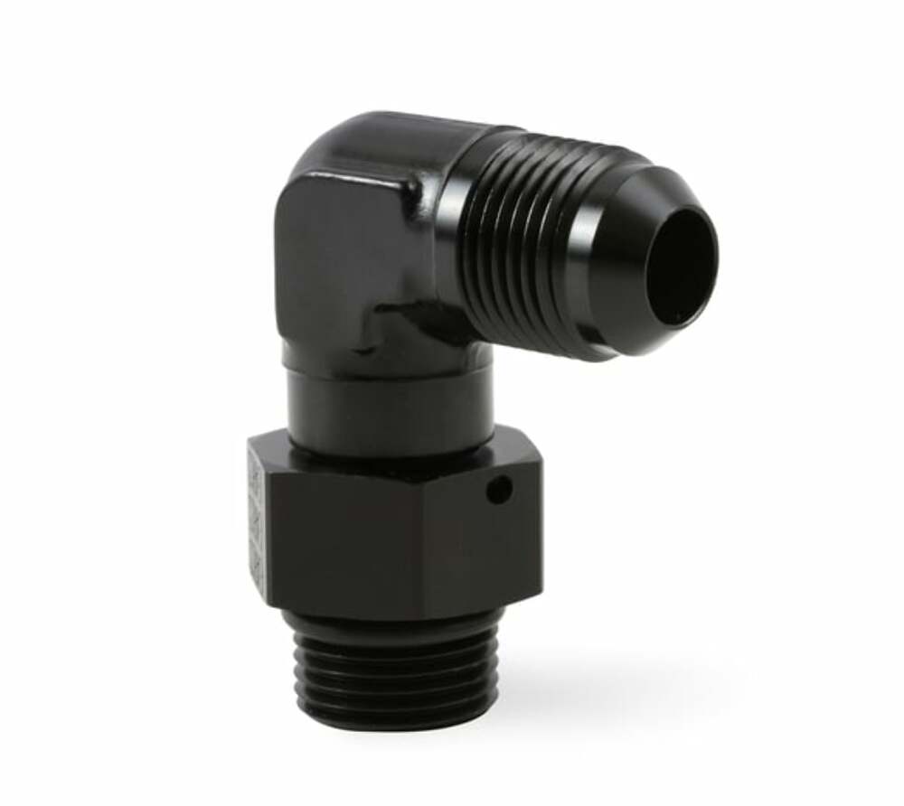 90 Degree -8 AN Male to 3/4-16 Swivel - AT949008ERL