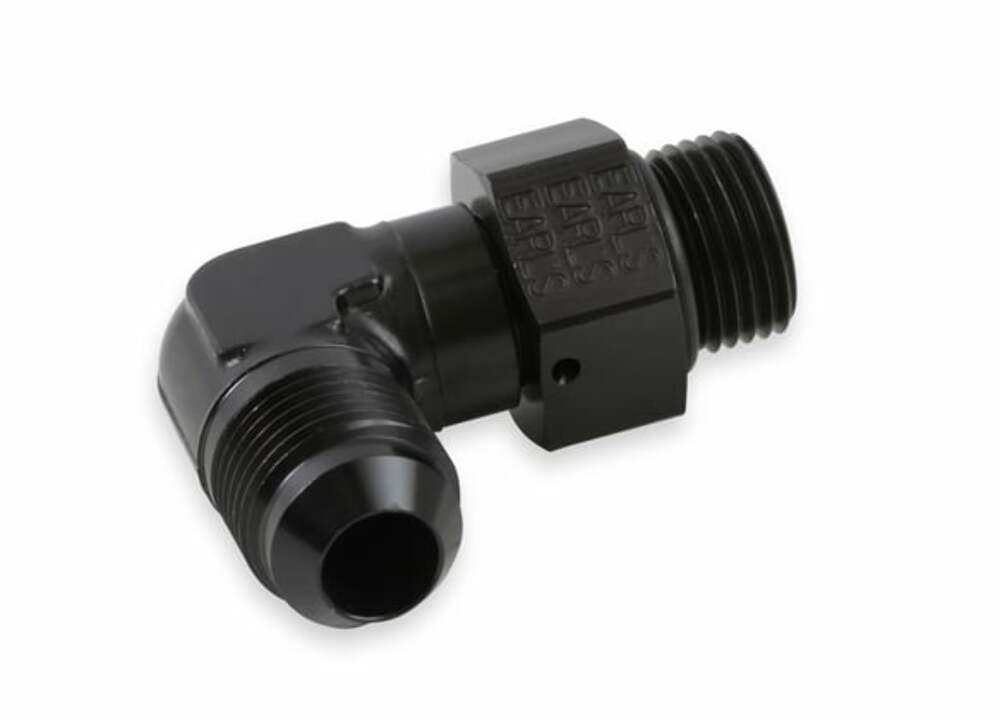 90 Degree -8 AN Male to 3/4-16 Swivel - AT949008ERL