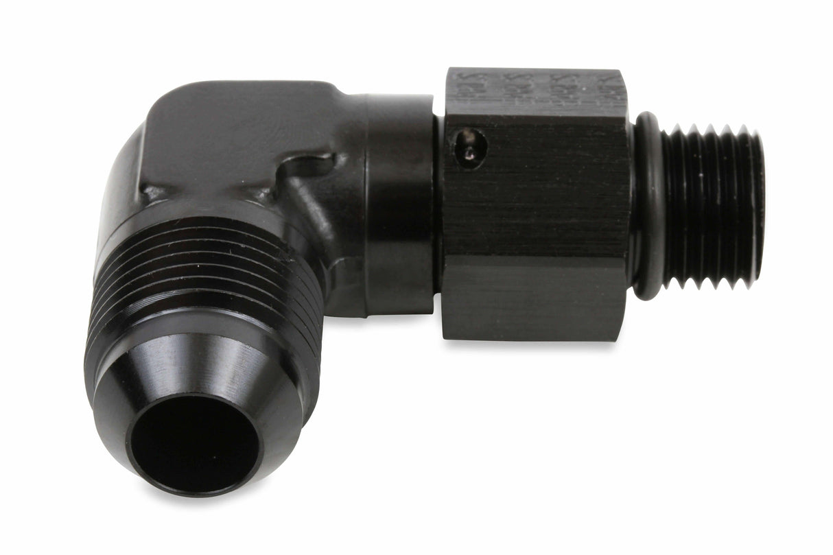 Earls 90 Degree -8 AN Male to 9/16-18 Swivel - AT949086ERL