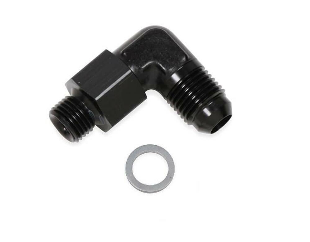 Earls 90 Degree -6 AN Male to 9/16-24 Swivel - AT949094ERL