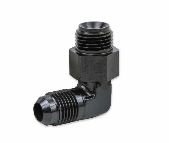 90 Degree -6 AN Male to 5/8-18 Inverted Flare Male Swivel - AT949096ERL
