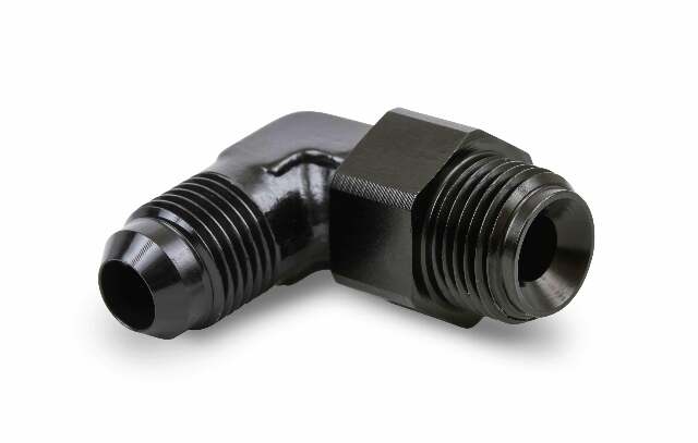 90 Degree -6 AN Male to 5/8-18 Inverted Flare Male Swivel - AT949096ERL