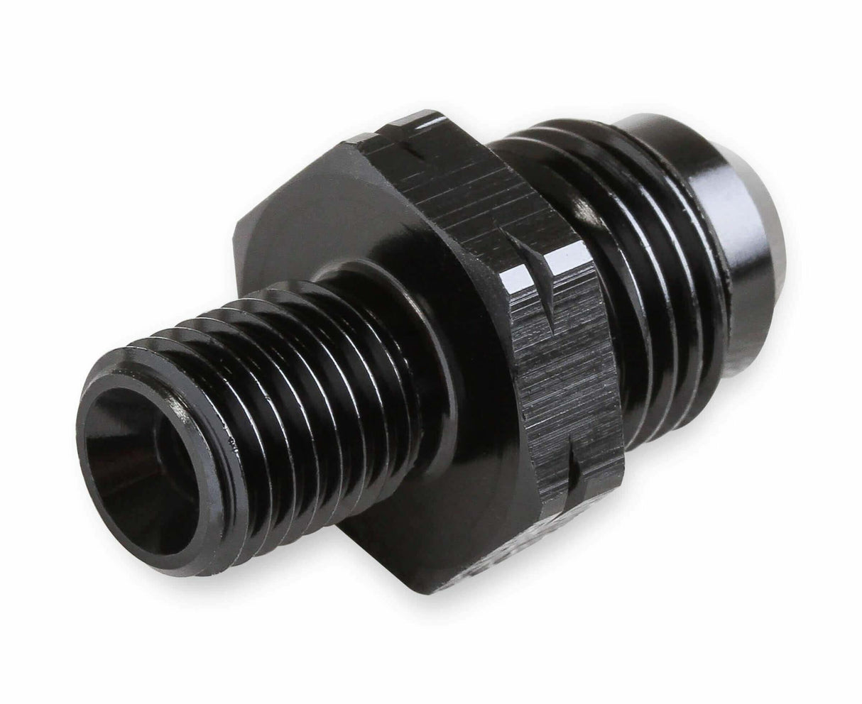 Earls Straight Male AN -6 to M14x1.5MM - Black - AT9919DFHERL