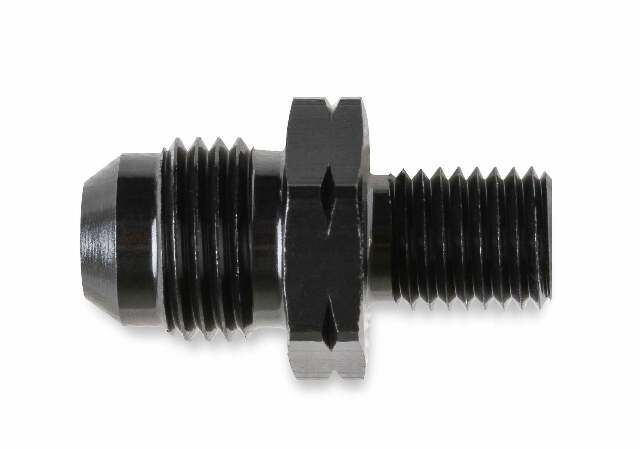 Straight Male AN -6 to M14x1.5MM - Black - AT9919DFHERL