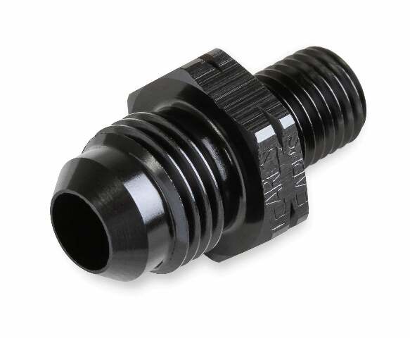 Straight Male AN -6 to M14x1.5MM - Black - AT9919DFHERL