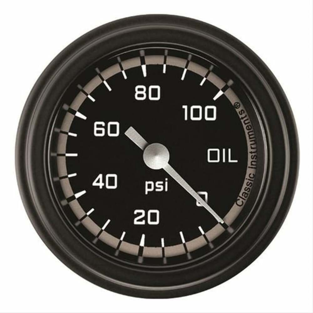 Classic Instruments Oil Pressure Gauge black