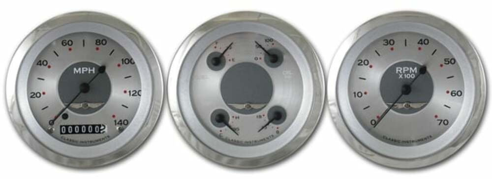 Classic Instruments analog dash gauge set