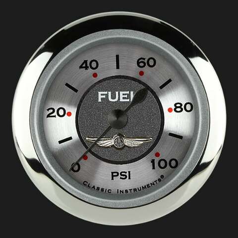 All American 2 1/8" Fuel Pressure Gauge, 100 psi AW146SRC