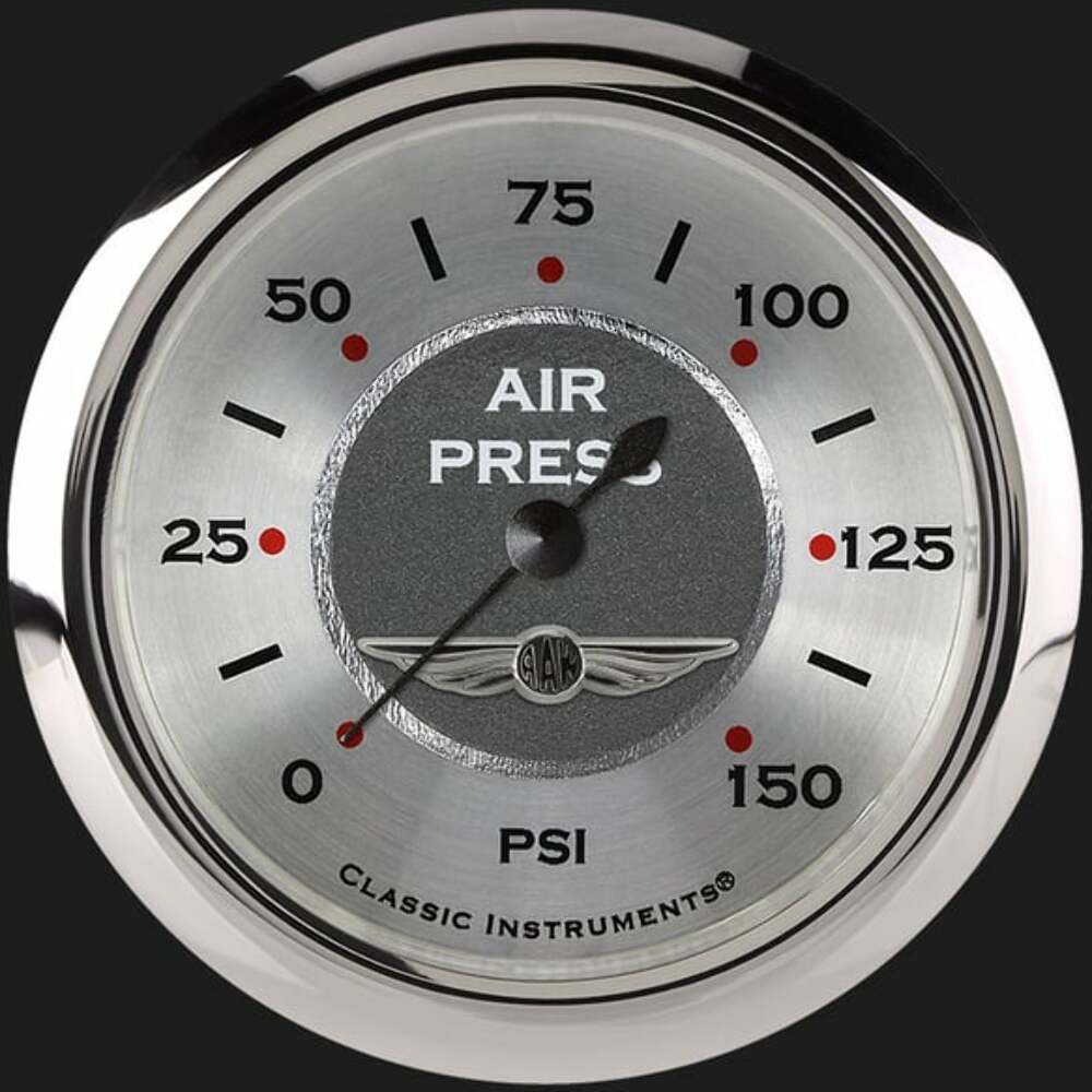 All American 2 5/8" Air Pressure Gauge AW318SRC