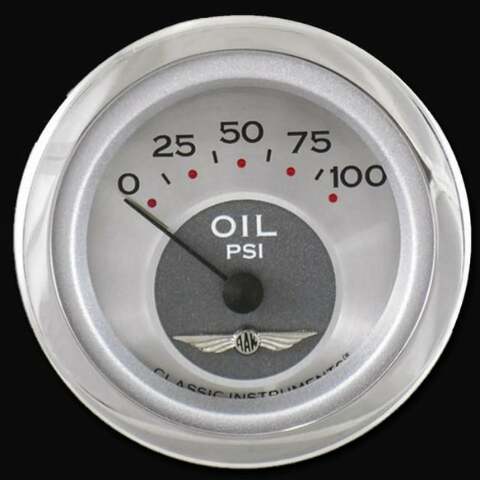 All American 2 1/8" Oil Pressure AW81SRC