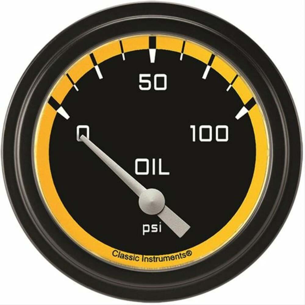 Classic Instruments Oil Pressure Gauge black