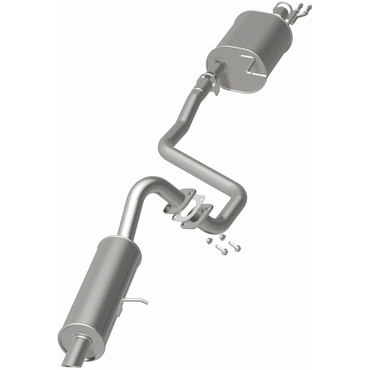 2014-2019 Kia Soul Direct-Fit Replacement Exhaust System 106-0845 aluminized steel