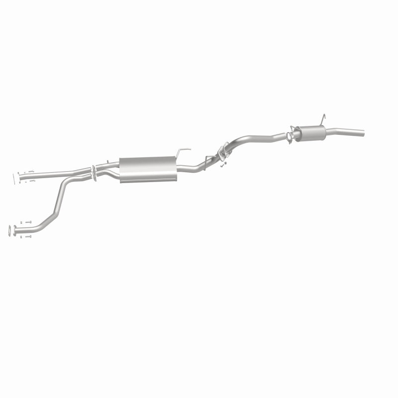 Fits 2001-2003 INFINITI QX4 Direct-Fit Replacement Exhaust System 106-0120 steel