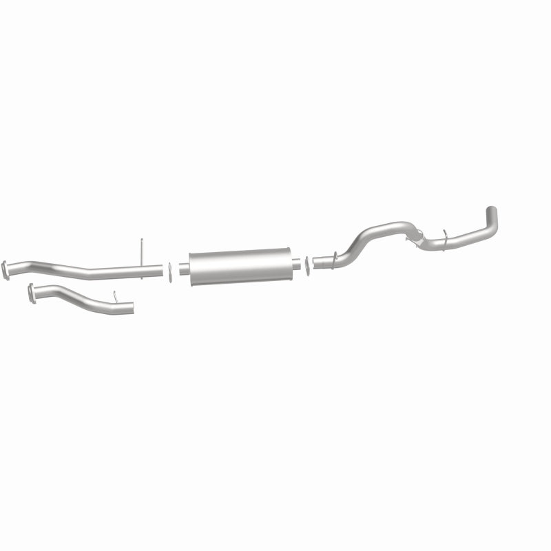 Fits 07 Chevy Silverado 1500 Classic Direct-Fit Replacement Exhaust 106-0713 for Chevy Silverado aluminized steel