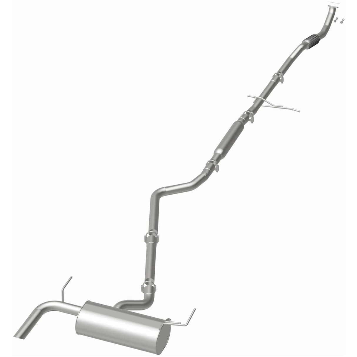 2014-2018 Jeep Cherokee Direct-Fit Replacement Exhaust System 106-0781 aluminized steel
