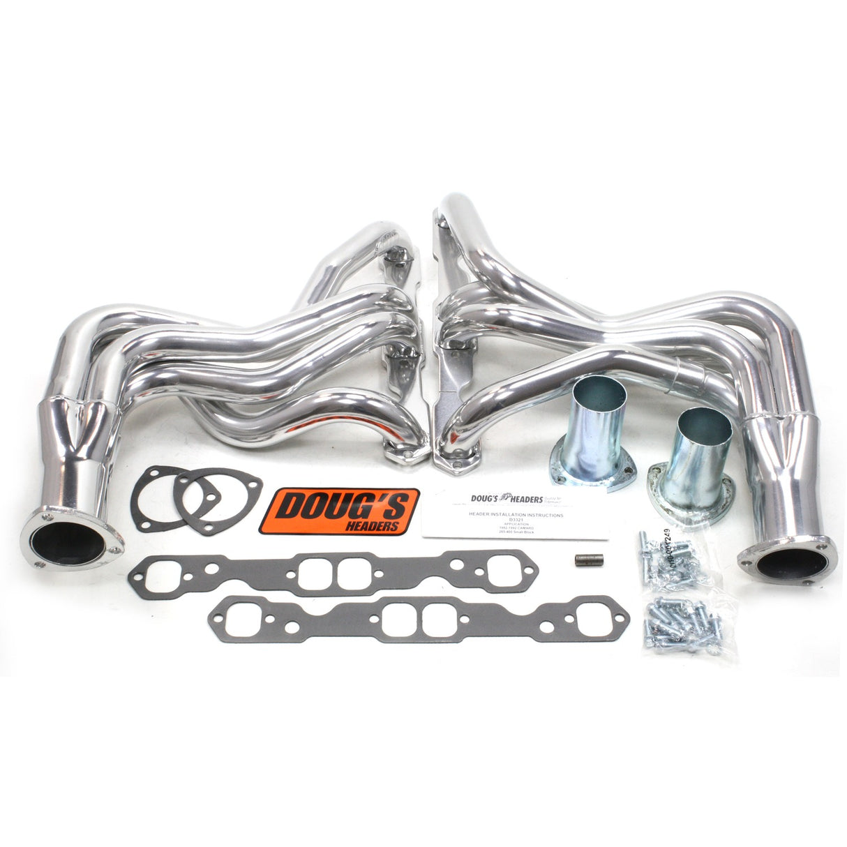 Long Tube Headers for 82-92 GM F Body 265-400 SBC 1-3/4in Primary D3321