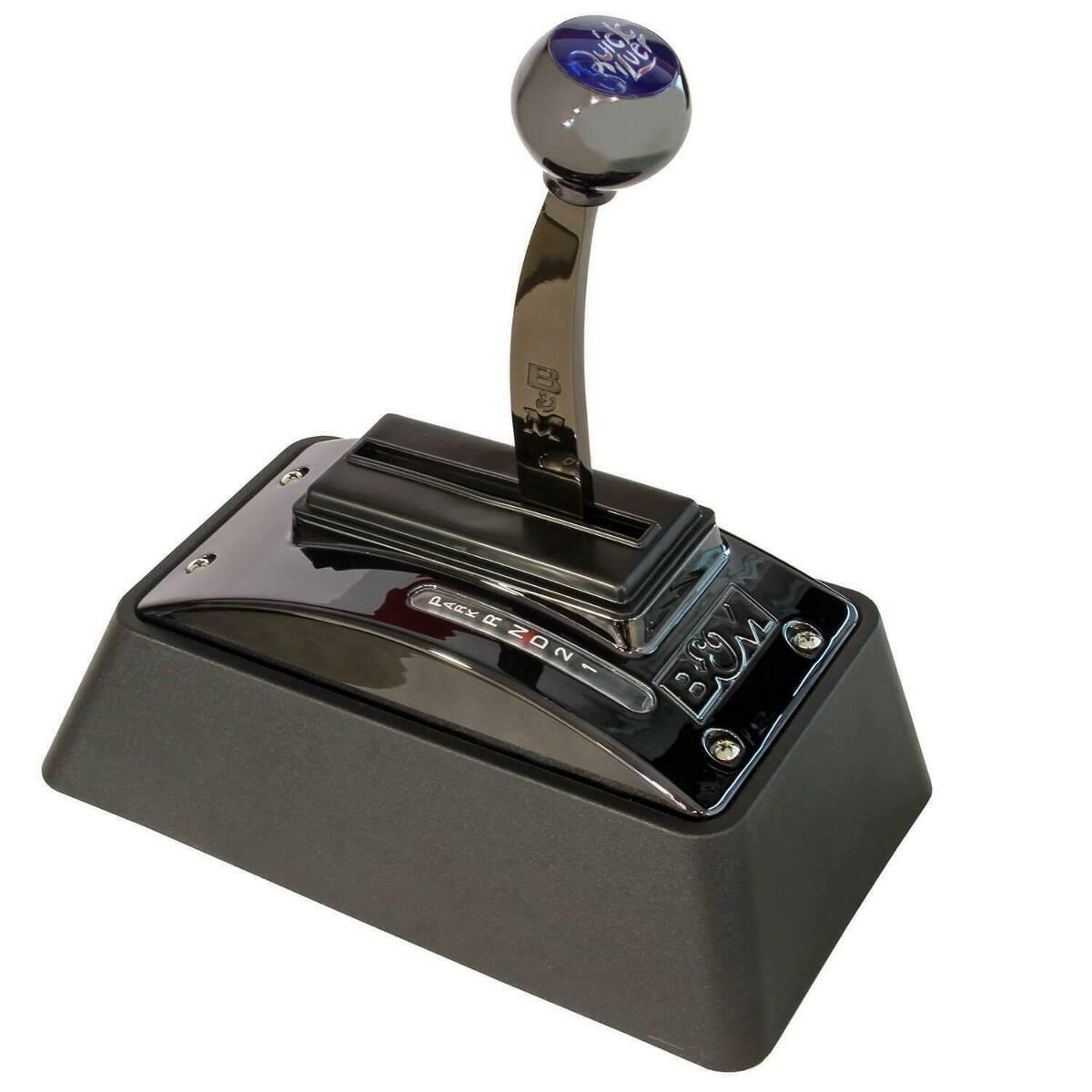 81683 Quicksilver Ratchet Shifter Fits Ford/GM/Mopar 3 & 4-Speed Automatic black