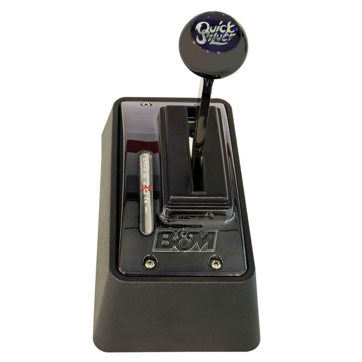 81683 Quicksilver Ratchet Shifter Fits Ford/GM/Mopar 3 & 4-Speed Automatic black