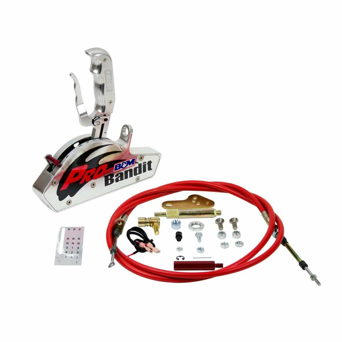 Automatic Gated Shifter - Magnum Grip Pro Bandit billet aluminum polished