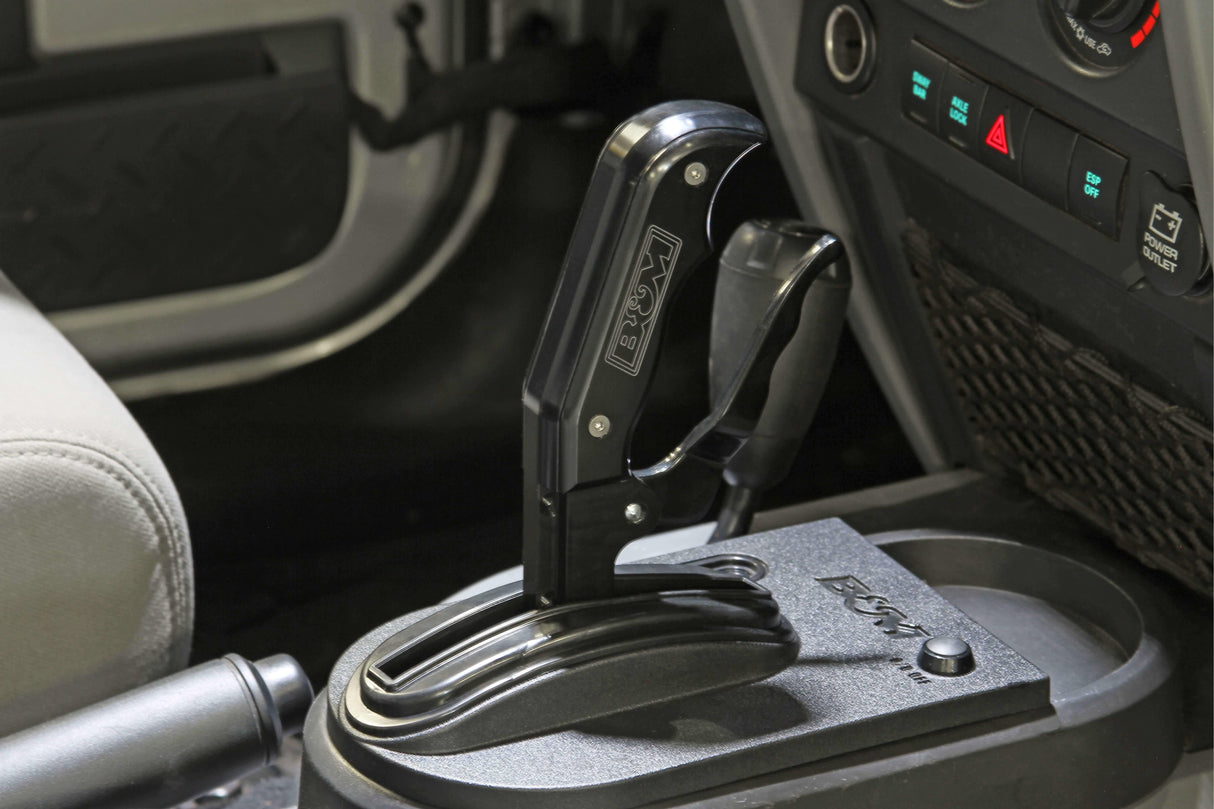Automatic Shifter - Magnum Grip Pro Stick Console billet aluminum black anodized