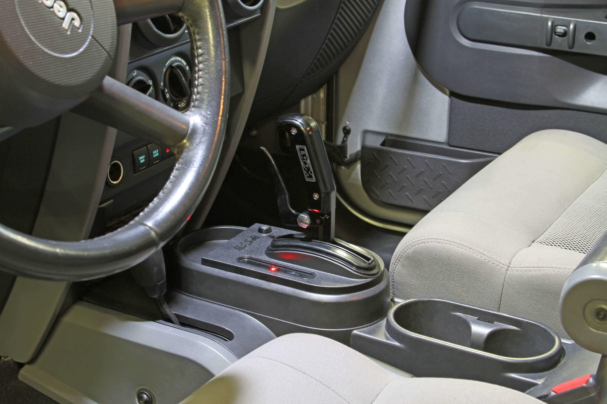 Automatic Shifter - Magnum Grip Pro Stick Console billet aluminum black anodized