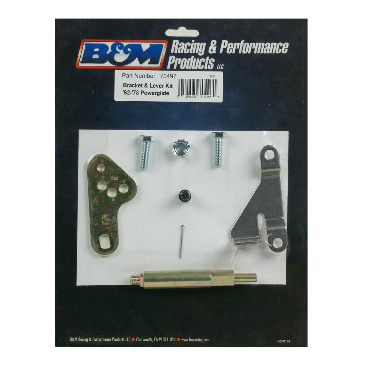 B&M Cable Bracket & Shift Lever Kit - GM