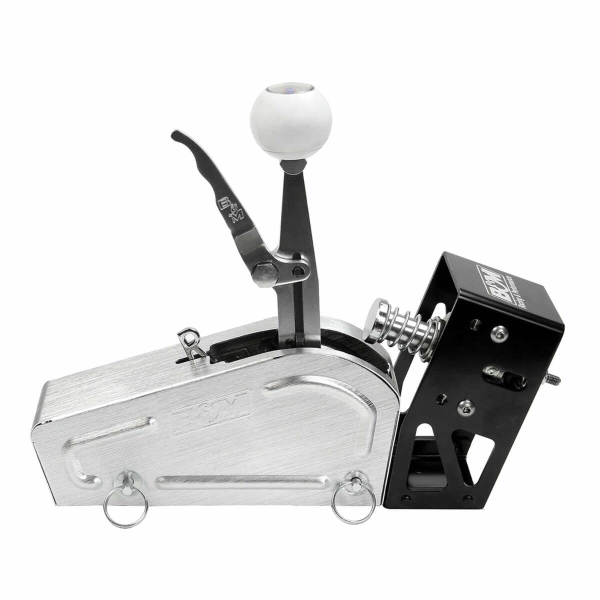 B&M Electric Shifter Solenoid aluminum stainless steel