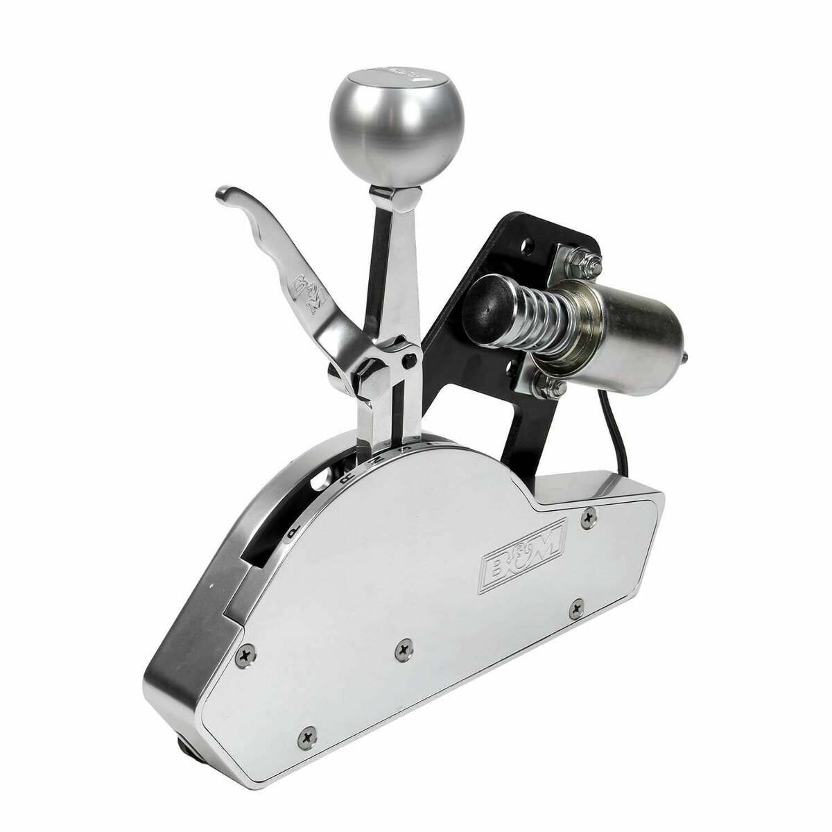 B&M Electric Shifter Solenoid aluminum stainless steel